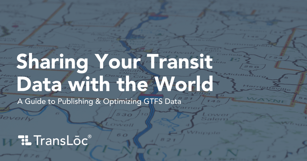 GTFS_ Sharing Your Transit Data with the World