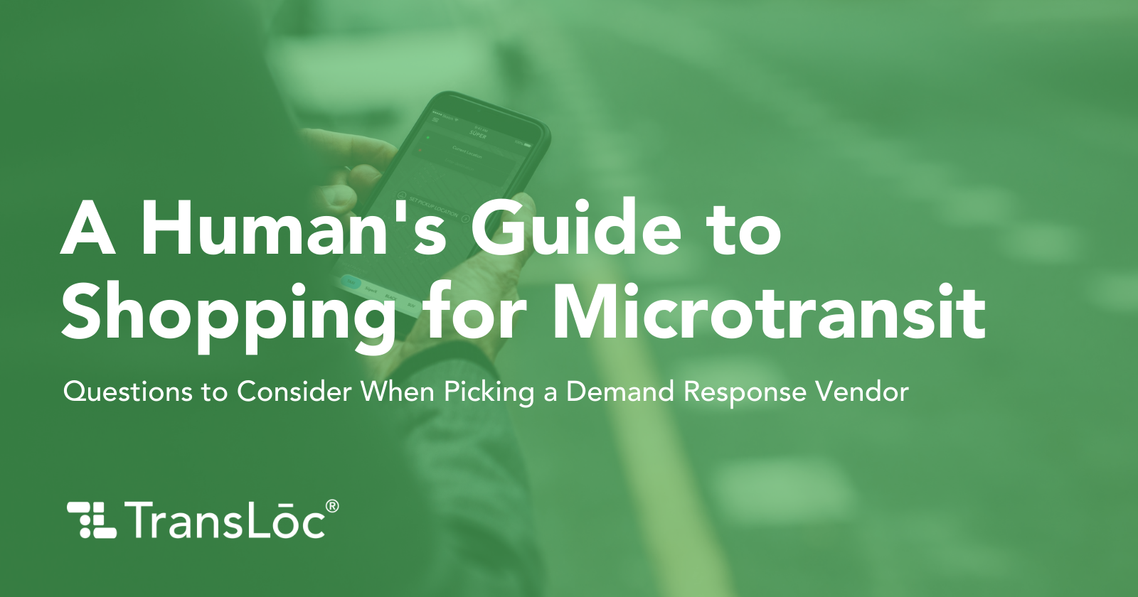Microtransit Shopping Guide